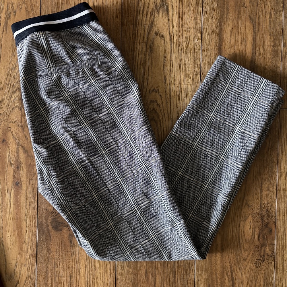 Zara plaid pants
